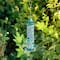 Glitzhome® 20" Tall Blue & Green Mosaic Glass Hanging Bird Feeder